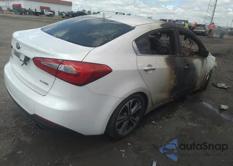 2014 Kia Forte Ex from USA, damaged, VIN KNAFZ4A80E5058967